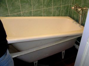 Акриловый вкладыш - это современный метод реставрации ванн.