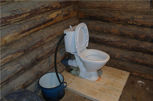Уличный туалет без ямы