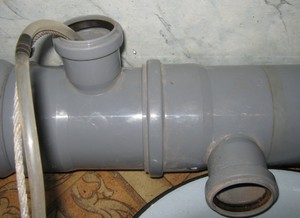 Чистка труб канализации