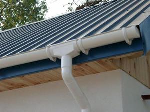 Система отливов для крыши