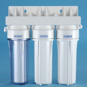 Системы очистки воды состоят из разных типов фильтров.
