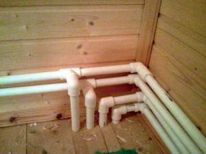 Разводка полипропиленовых труб в доме - водопровод и система отопления.